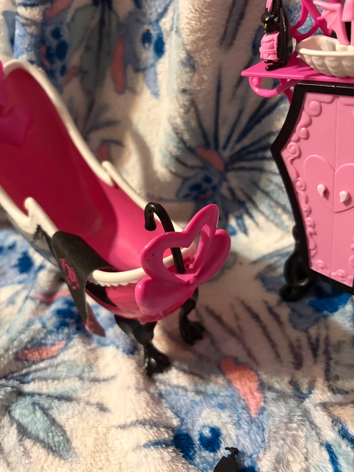 Ensemble Badkamer Draculaura Monster High - Spiegel en Badkuip Cercueil – photo 4